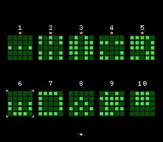 Lights Out - Screenshot - Game Select (World) - 256x224