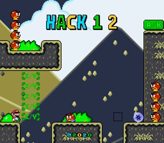 Super Mario World: Hack 1 2 - Screenshot - Game Title (null) - 256x224