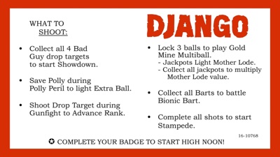 Django Unchained - Arcade - Controls Information (null) - 1920x1080