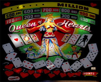 Queen of Hearts - Arcade - Marquee (null) - 766x621