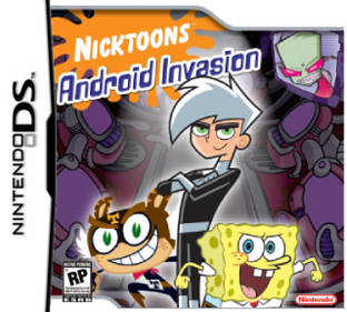 Nicktoons: Android Invasion - Fanart - Box - Front (North America) - 320x288