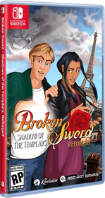 Broken Sword: Shadow of the Templars: Reforged - Box - 3D (United States) - 364x685