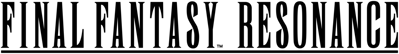 Final Fantasy Resonance - Clear Logo (World) - 4362x591