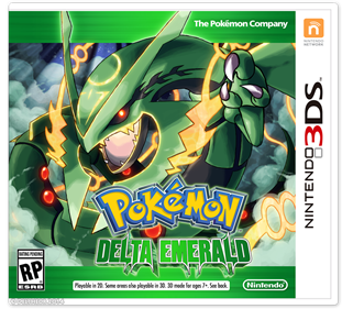 Pokémon Delta Emerald - Box - Front (North America) - 800x722