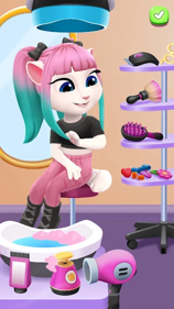 My Talking Angela 2 - Screenshot - Gameplay (World) - 333x592