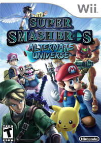 Super Smash Bros. Alternate Universe - Box - Front (North America) - 851x1200