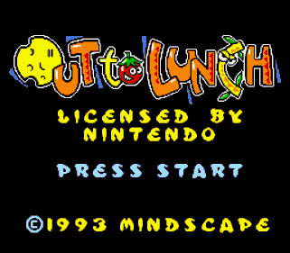 Out to Lunch: Refried - Screenshot - Game Title (null) - 256x224