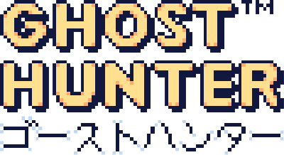 Ghost Hunter - Clear Logo - 400x218