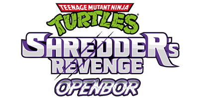 Teenage Mutant Ninja Turtles: Shredders Revenge Openbor - Clear Logo (World) - 720x355