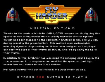 Fly Harder Special Edition - Screenshot - Game Title (null) - 705x551