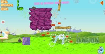 SpongeBob SquarePants: Gary's Revenge - Screenshot - Gameplay (United States) - 2560x1321