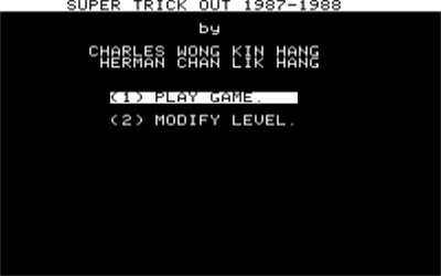 Super Trick Out - Screenshot - Game Title (null) - 320x200