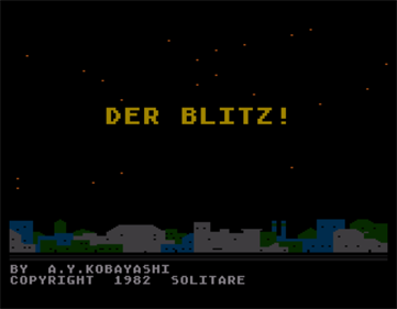 Der Blitz! - Screenshot - Game Title (null) - 576x448