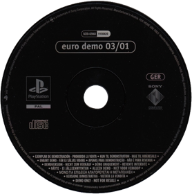 Euro Demo 03/01 - Disc (Germany) - 500x504