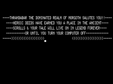 Morgoth - Screenshot - Game Over (null) - 512x384
