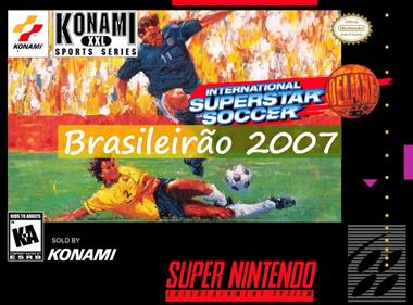 International Super Star Soccer Deluxe: Brasileirão 2007 - Box - Front (Brazil) - 819x605