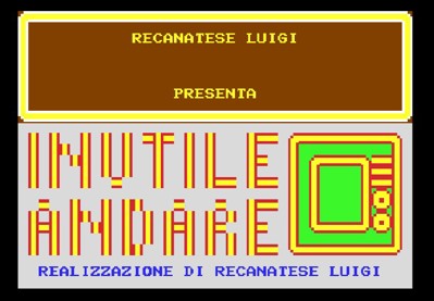 Inutile Andare Avanti - Screenshot - Game Title (null) - 626x435