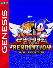 Sonic Renovation: Gold Edition - Fanart - Box - Front (null) - 798x1016