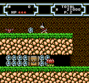 Duck Tales 2: New Journey - Screenshot - Gameplay (World) - 256x240