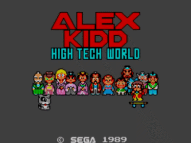 Alex Kidd: High-Tech World - Screenshot - Game Title (null) - 640x480