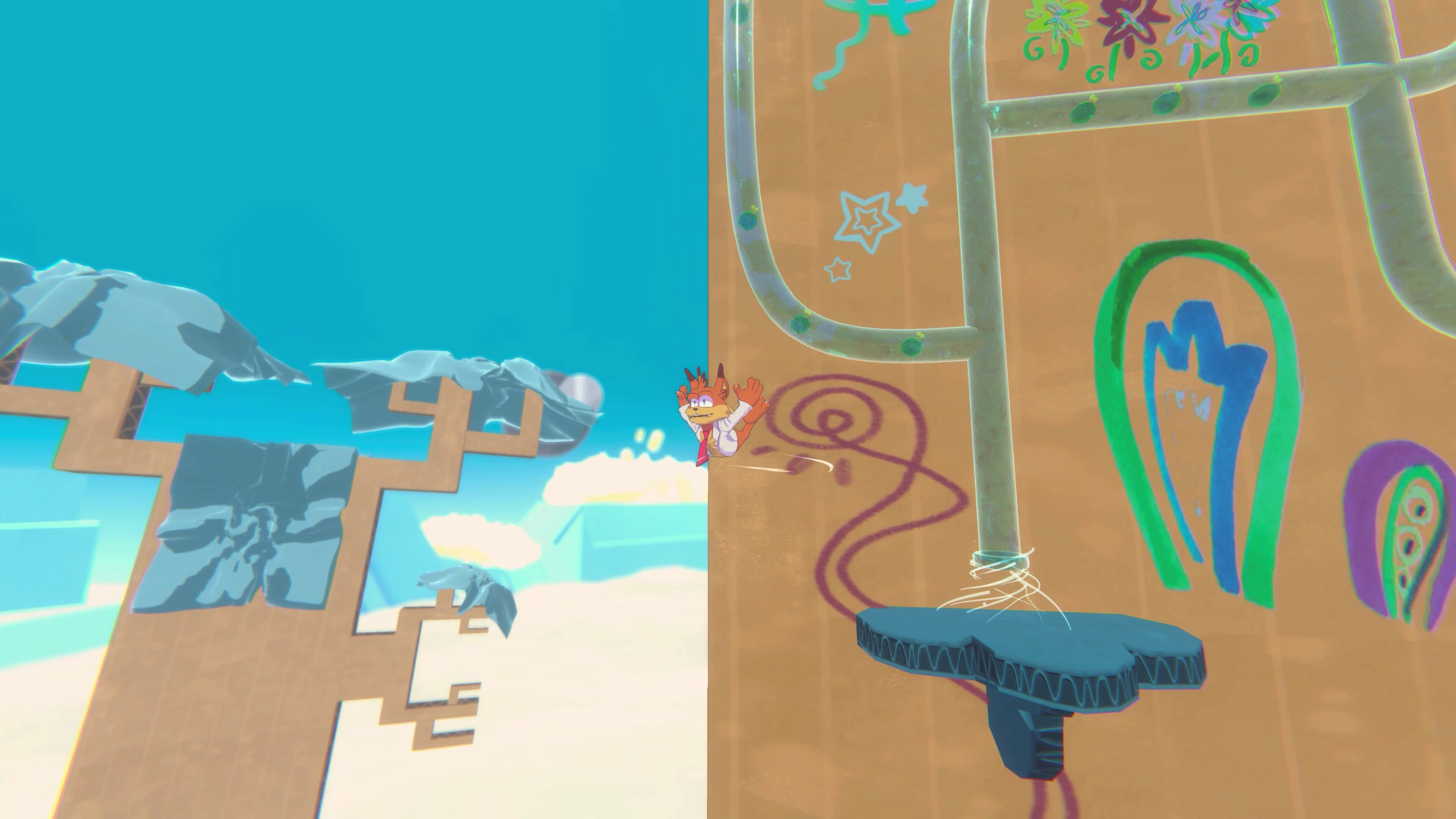 Illustration of Bubsy 4D