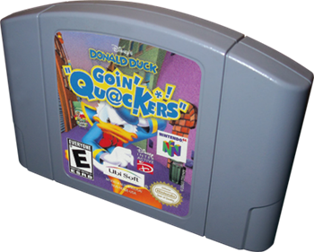 Disney's Donald Duck: Goin' Quackers - Cart - 3D (North America) - 400x321