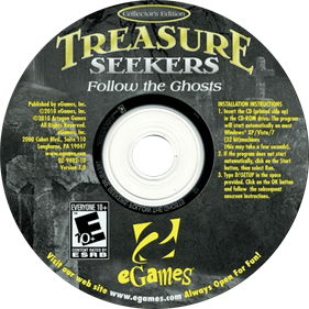 Treasure Seekers 3: Follow the Ghosts - Disc (North America) - 727x726