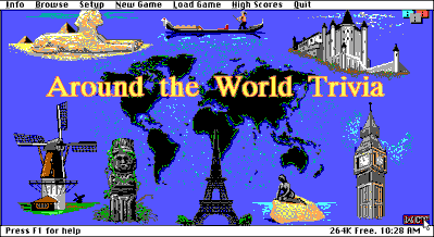 Around the World Trivia - Screenshot - Game Title (null) - 640x350