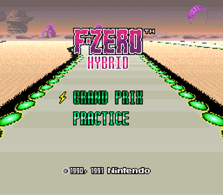 F-Zero: Hybrid - Screenshot - Game Title (World) - 256x224