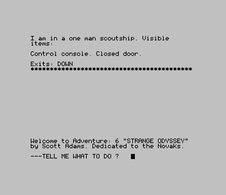 Scott Adams Scoops - Screenshot - Gameplay (null) - 352x304