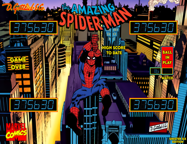 The Amazing Spider-Man: Sinister Six Edition - Arcade - Marquee (null) - 999x768