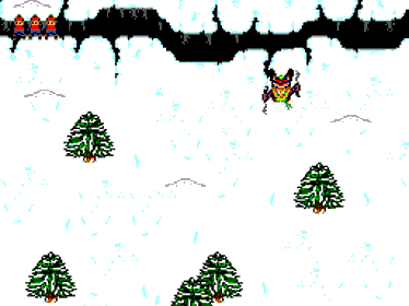 Ski Master - Screenshot - Gameplay (World) - 256x192