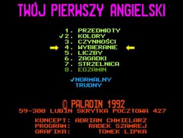 Twój Pierwszy Angielski - Screenshot - Game Title (null) - 374x283