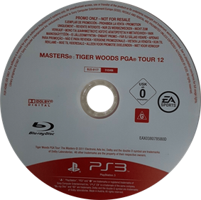 Tiger Woods PGA TOUR 12: The Masters - Disc (World) - 1056x1048
