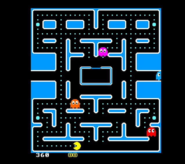 Illustration of Maze Man