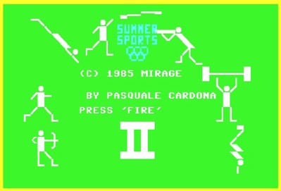 Summer Sports II - Screenshot - Game Title (null) - 612x416
