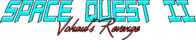 Space Quest II: Vohaul's Revenge (2011) - Clear Logo (United States) - 920x193