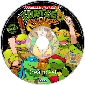 Teenage Mutant Ninja Turtles: Rescue-Palooza! (Remixed Edition) - Fanart - Box - Front (World) - 960x960