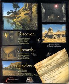 Riddle of the Sphinx: An Egyptian Adventure - Box - Back (North America) - 659x800