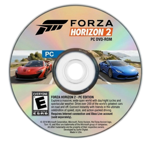 Forza Horizon 2: Azimuth (Port) - Fanart - Disc (North America) - 511x488