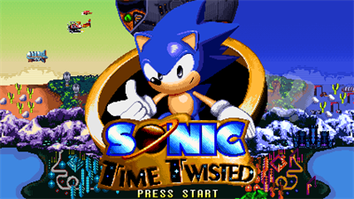 Sonic Time Twisted - Screenshot - Game Title (World) - 852x480