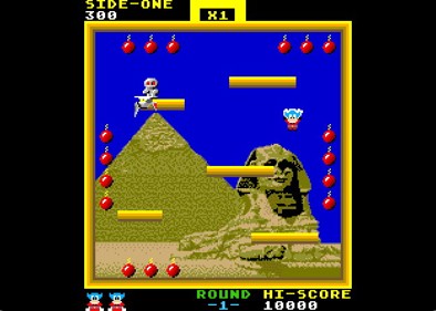 5 Levels of Bomb Jack - Screenshot - Gameplay (null) - 626x446