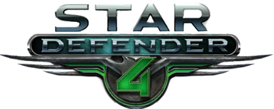 Star Defender 4 - Clear Logo (World) - 525x209