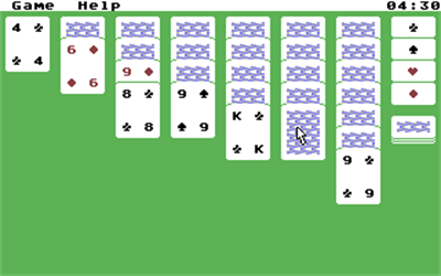 Solitaire (WebFritzi) - Screenshot - Gameplay (null) - 320x200