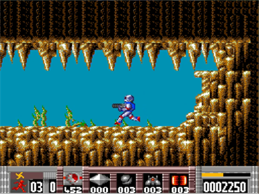 Turrican - Screenshot - Gameplay (North America) - 640x480