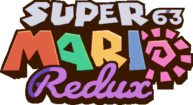 Super Mario 63 Redux - Clear Logo (null) - 398x217