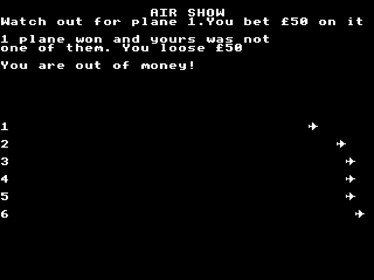 Air Show - Screenshot - Game Over (null) - 1024x768