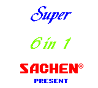 Super 6 in 1 - Screenshot - Game Title (World) - 160x144