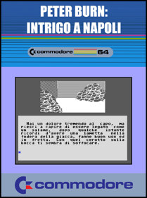 Peter Burn: Intrigo a Napoli - Fanart - Box - Front (null) - 798x1072