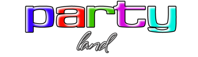 Party Land - Clear Logo (World) - 700x204